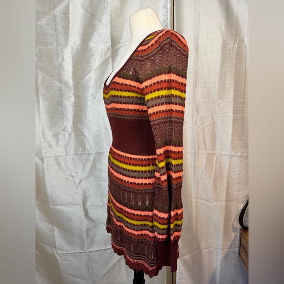 Free People Multicolor Striped Knit dress - Picture 3 of 11